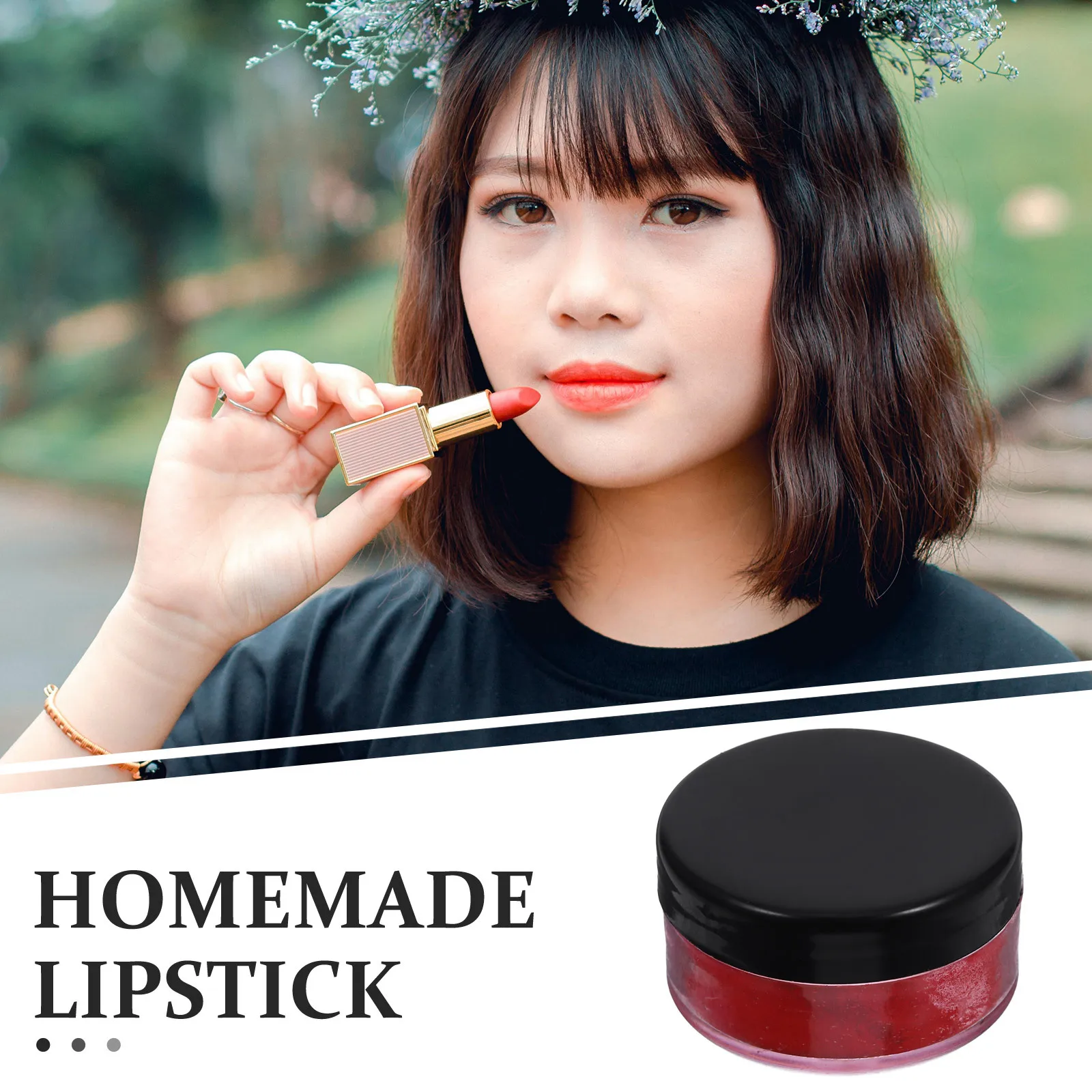 DIY 립스틱 파우더 원료 천연 안전 포뮬러 쉬머 파우더 립 아이섀도우 고발색 방수 스웨터프루프