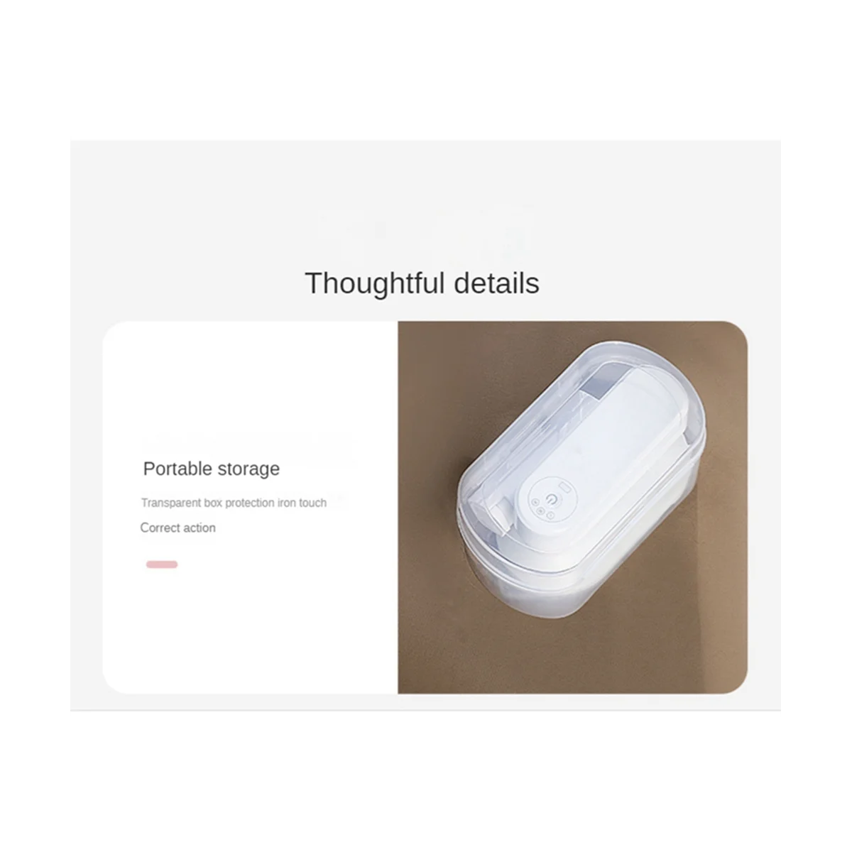 مكواة كهربائية لاسلكية صغيرة A14G-Mini للملابس، مكواة سفر محمولة قابلة لإعادة الشحن، مكوّاة معلقة محمولة جافة ورطبة