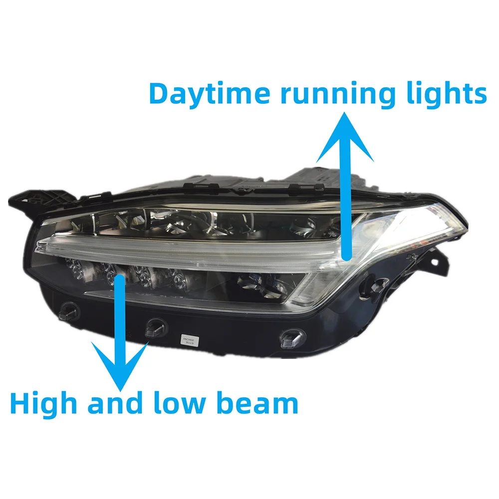 Full LED Headlight For Volvo XC90 II MK2 2014-2018 Driver Side Orignal Super bright Headlamp Assembly