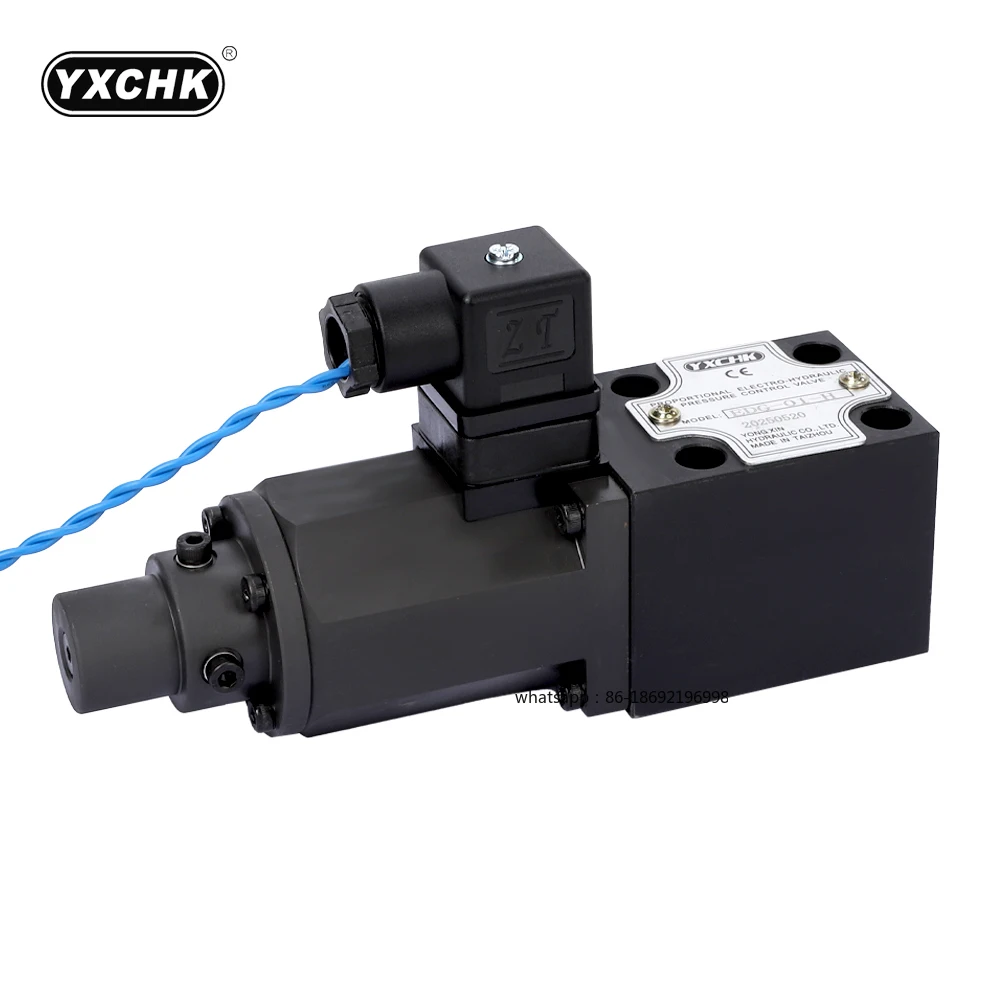 EDG-01-H/C Yuken Type Hydraulic Valves Manifold EDG Series Proportional Direct Operated Relief Valves