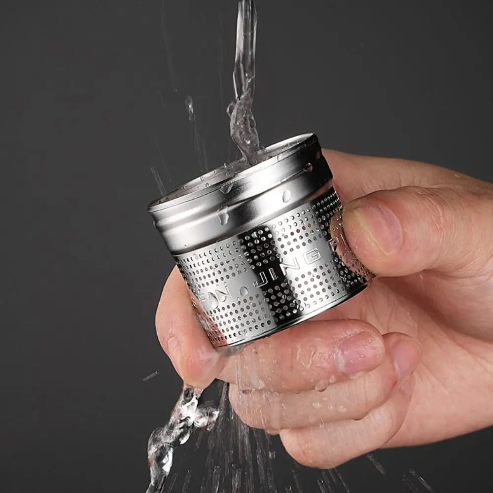 Double Wall Glass Tea Cup with Tea Infuser 500ml Magnetic Glass Tumbler One Click Open Stainless Steel Filter Glass Water Bottle