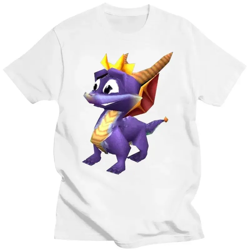 2022 Spyro T Shirt Spyro Fake Smile T-Shirt Oversize Short Sleeve Tee Shirt Awesome Summer Graphic Mens 100 Cotton Tshirt