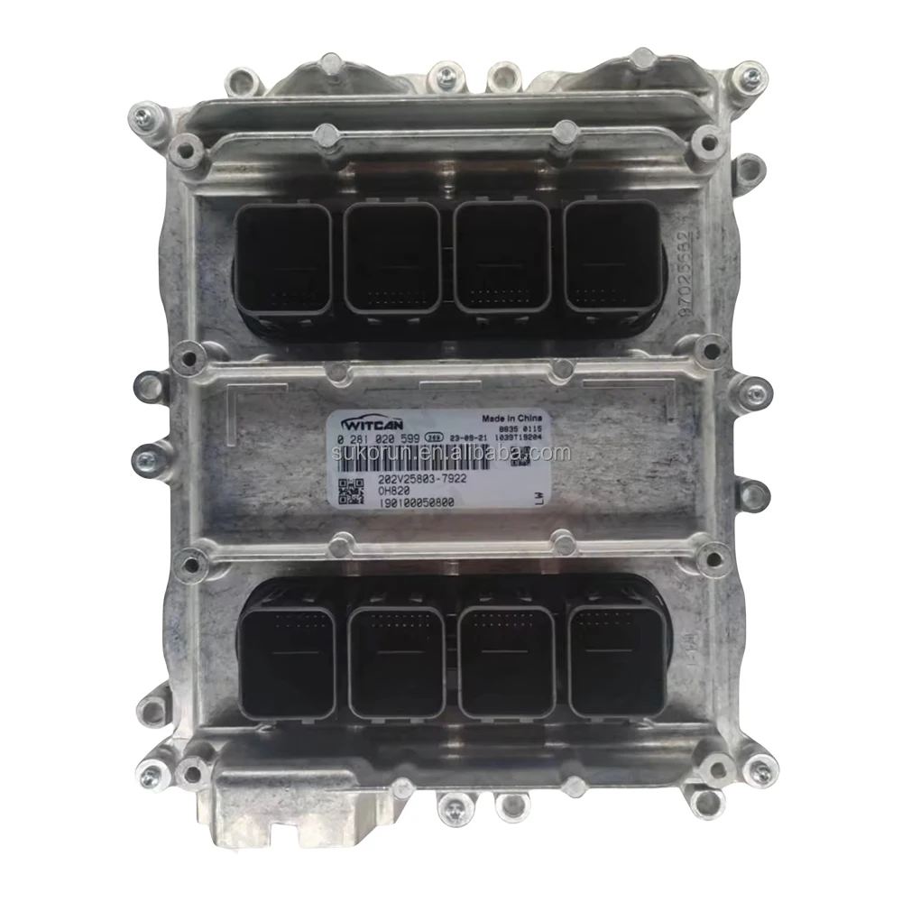 New High Quality ECU 0281020599 Engine Control Unit For Sinotruck For Bosch Controller With Program