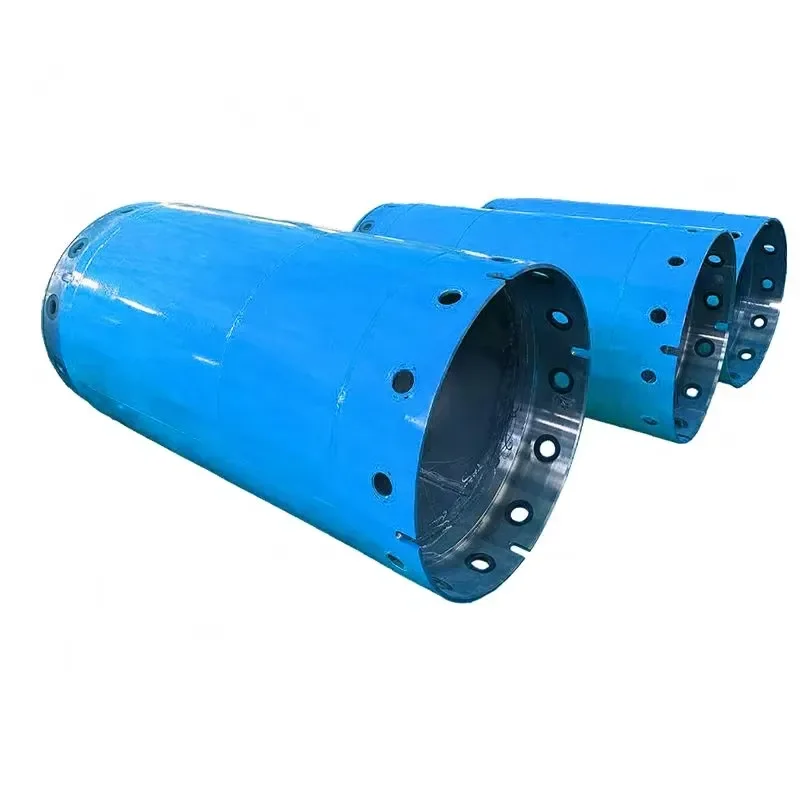 China Factory's Bauer Hydraulic Rotary Drilling Rig Casing Tube Double Wall Construction Machinery Parts for Piling