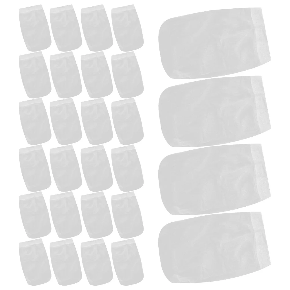 

30pcs Pool Filter Socks Skimmer Bags Leaf Strainer Superfine Nylon Mesh Elastic Strong Clean Tools Garden Supplies