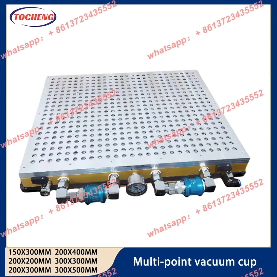 No sealing strip vacuum suction cup porous PVC aluminum wood board stainless steel milling machine CNC machining center