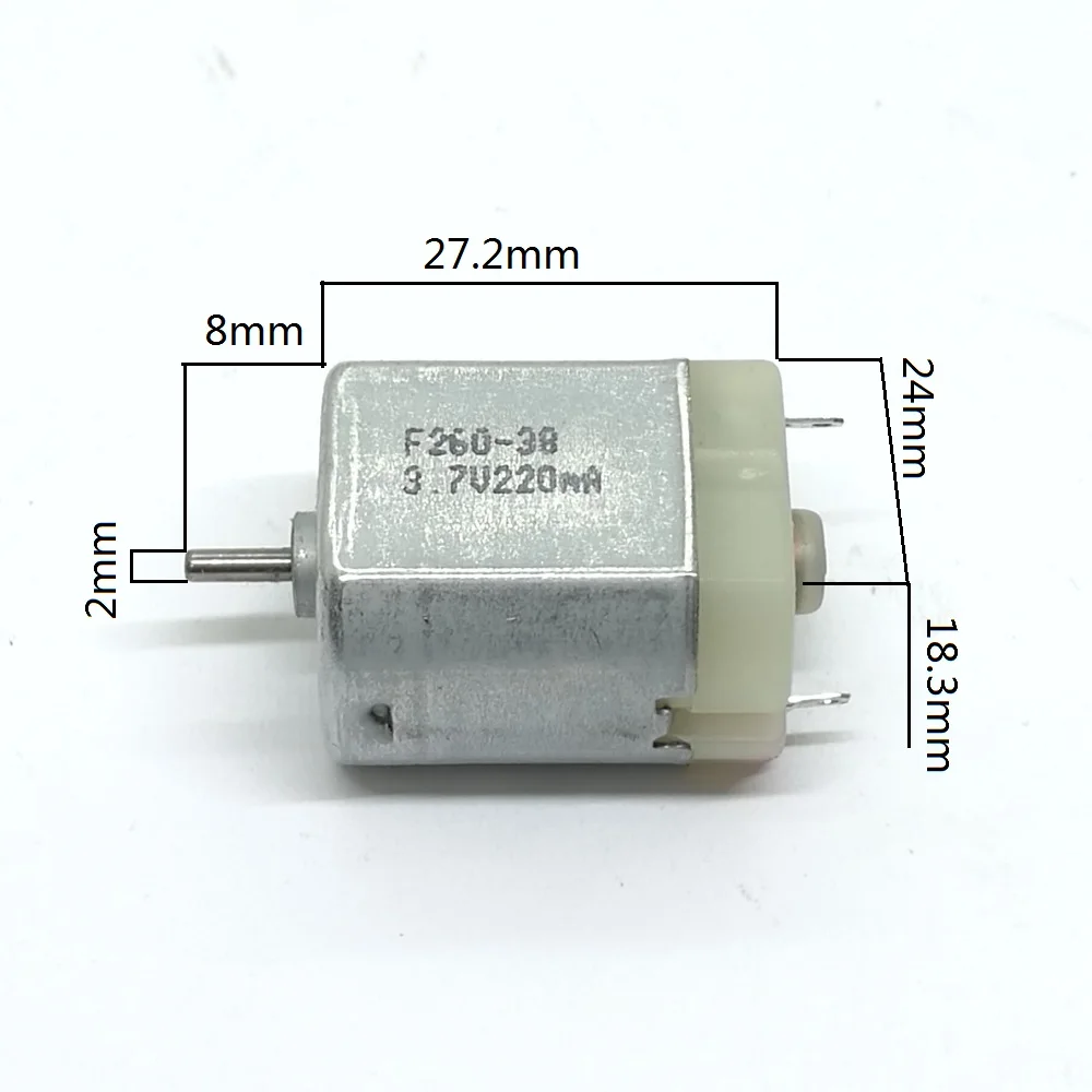 1PCS  Micro DC Motor FF-260PA-3038 3-6VDC 15000RPM Brand New Motor 260 For Electric Shaver FF-260 FF-260PA