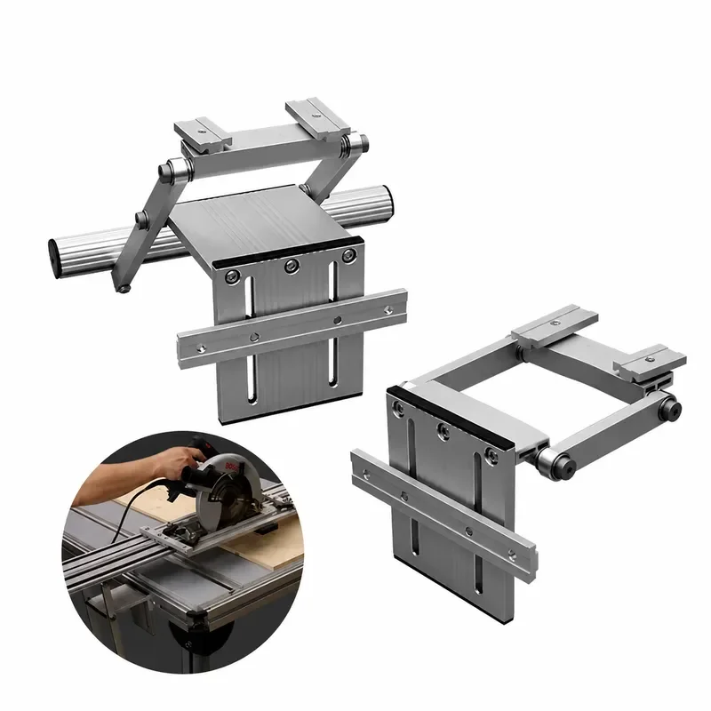 W-new Accessories for Cutting System for Circular Saw Guide Rail Tracks and Table, Woodworking