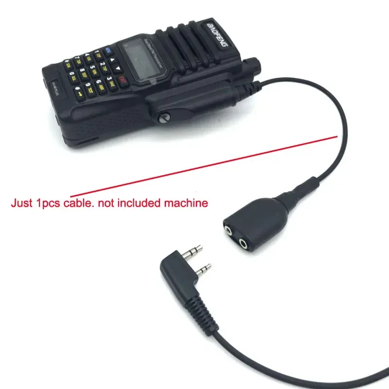 Imagem -06 - Baofeng-microfone de Garganta Flexível com Microfone Ptt Dedo Auricular Tubo de ar Uv-xr Gt3wp Acessórios Baofeng Uv-9r Plus Pro