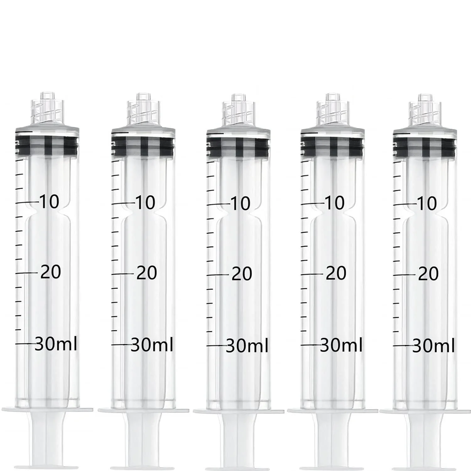 30ml Luer Lock Syringe Sterile individually Packed Plastic Disposable injector Glue Dispenser Applicator Liquid Measuring Tool