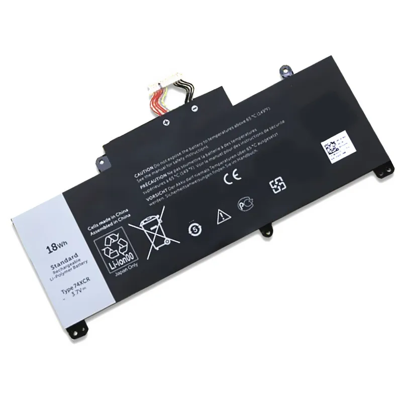 Batterie pour ordinateur portable pour Dell Venue 8 Pro, série de tablettes, 5830 V, 18WH, 74XCR, 3.7, 074XCR, T01D, VXGP6, X1M2Y