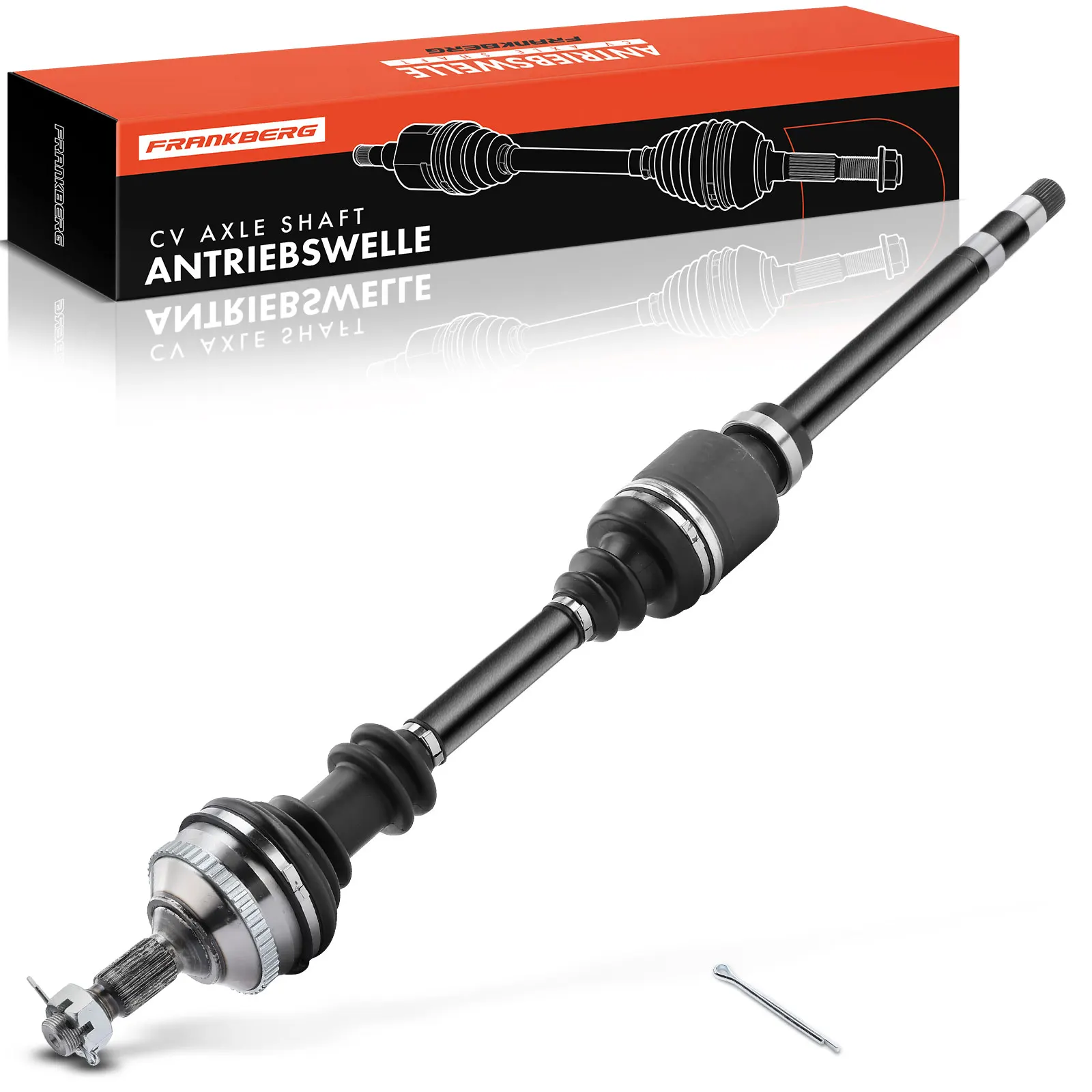 Frankberg 1x Arbre de transmission avant droit pour Peugeot 607 9D 9U 2000-2006 2.0L 2.2L T39108A2 18-162341