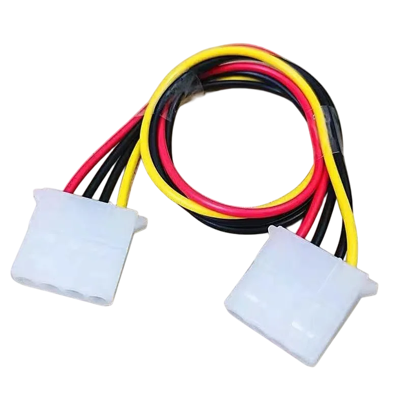 IDE 4 PIN Molex Power Cable Big 4 Pin Female to 4 Pin Female Convert Adpater Extend Wire 20-30CM Hard Drive Optical Drive Cord