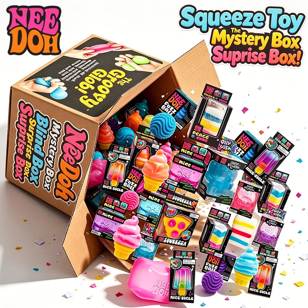 Mystery Box Blind Bag - Sensory Squishy Blind Box Series, Random