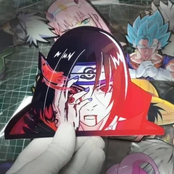 나루토 Uchiha Itachi 스티커 모션 스티커 자동차, 노트북, 냉장고, 가방, 벽 등 장난감 선물용 애니메이션 방수 데칼
