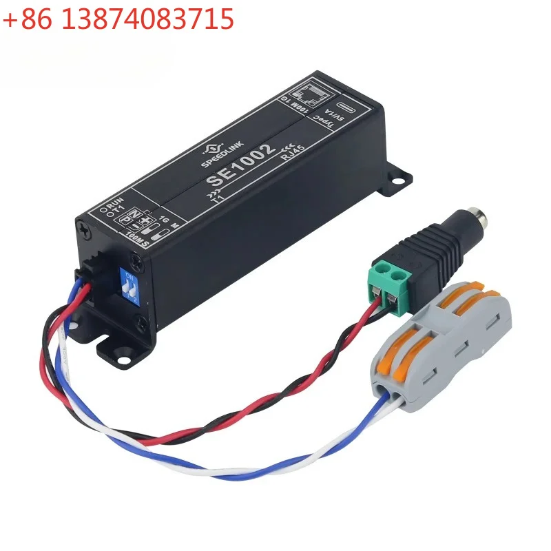 SPEEDLINK SE1002 100M Automotive Ethernet Interface Module w/ Aluminum Alloy Shell 100baseT1 to RJ45