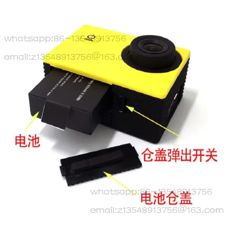 Motorcycle bicycle helmet riding recorder diving sports camera high definition waterproof digital camera