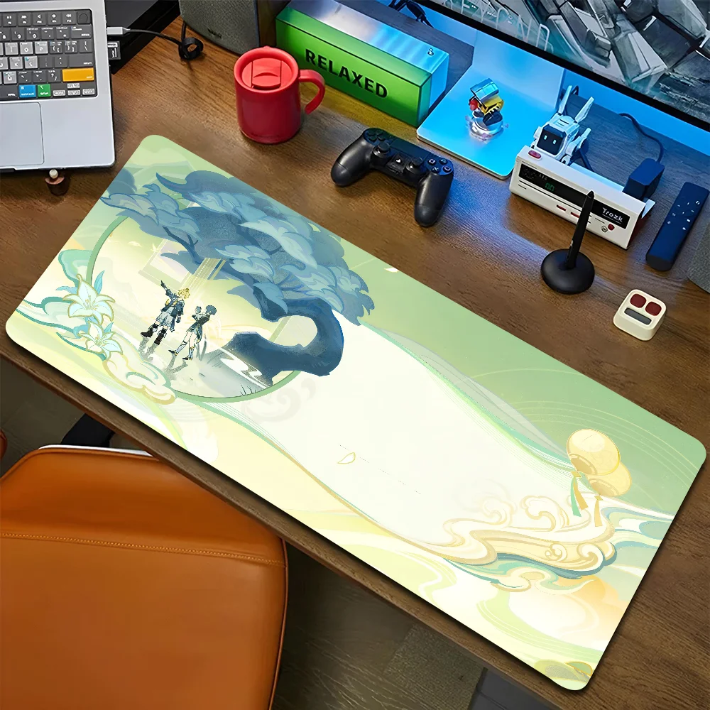 HD Print Honkai Star Rail Firefly Computer Mousepad Mouse Mat Desk Mat With Pad Gaming Accessories Prime Gaming XXL Keyboard Pa