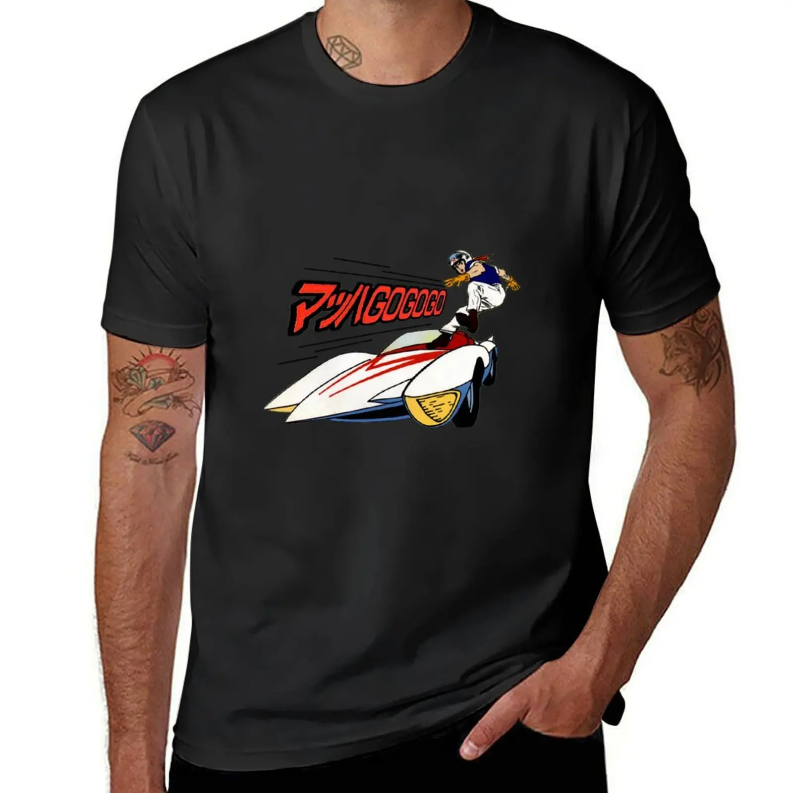 Speed Racer Mach GoGoGo Exclusive- Limited Edition | Perfect Gift Love speed racer T-Shirt oversizeds plain men clothings