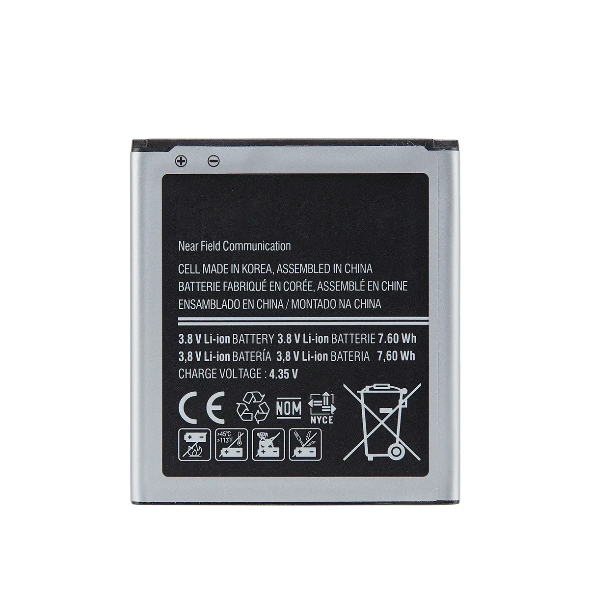 Batteria EB-BG355BBE nuovissima da 2000 mAh per Samsung Galaxy Core 2 G355H G3558 G3556D G355 G3559 SM-G3556D NO NFC