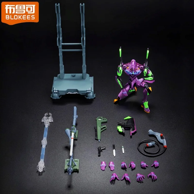 ブロックキーズ 組み立てブロック 新世紀エヴァンゲリオン EVANGELION-01EVA-TVアニメキャラクター 可動モデル 組み立ておもちゃ コレクション ギフト