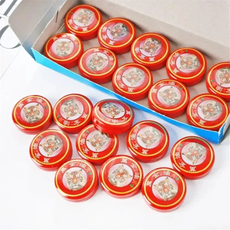 2/6/12pcs Natural Tiger Cream Essential Oil for Treating Influenza, Cold, Headache, Dizziness, Muscle, Tiger Cream Fragrance