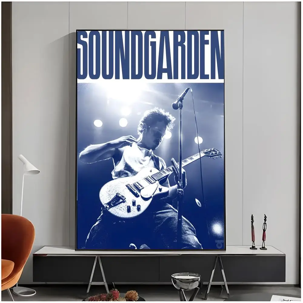 band rock S-Soundgarden Poster Living Room Bedroom Decorative Print Unframed Decor