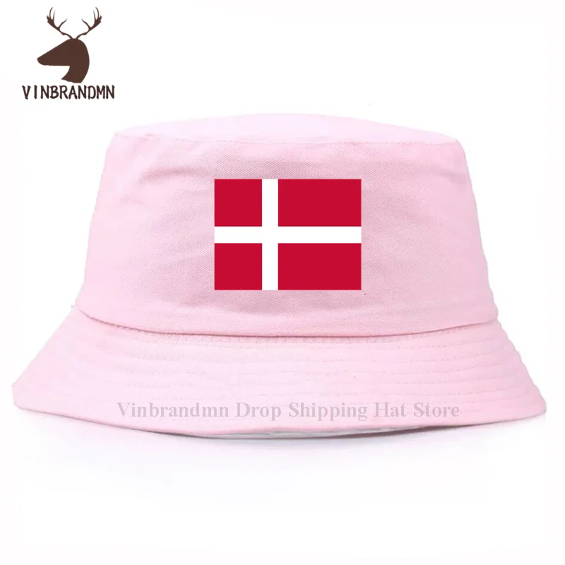 Fashion Denmark flag men women baseball cap Denmark flag 100% cotton visor fishing hat 2022 Denmark flag cool hip hop bucket hat