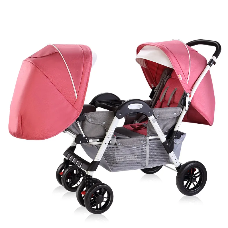 Poussette 3 en 1 pour bébé, pliable, de haute qualité, pliable, universelle, sûre et confortable