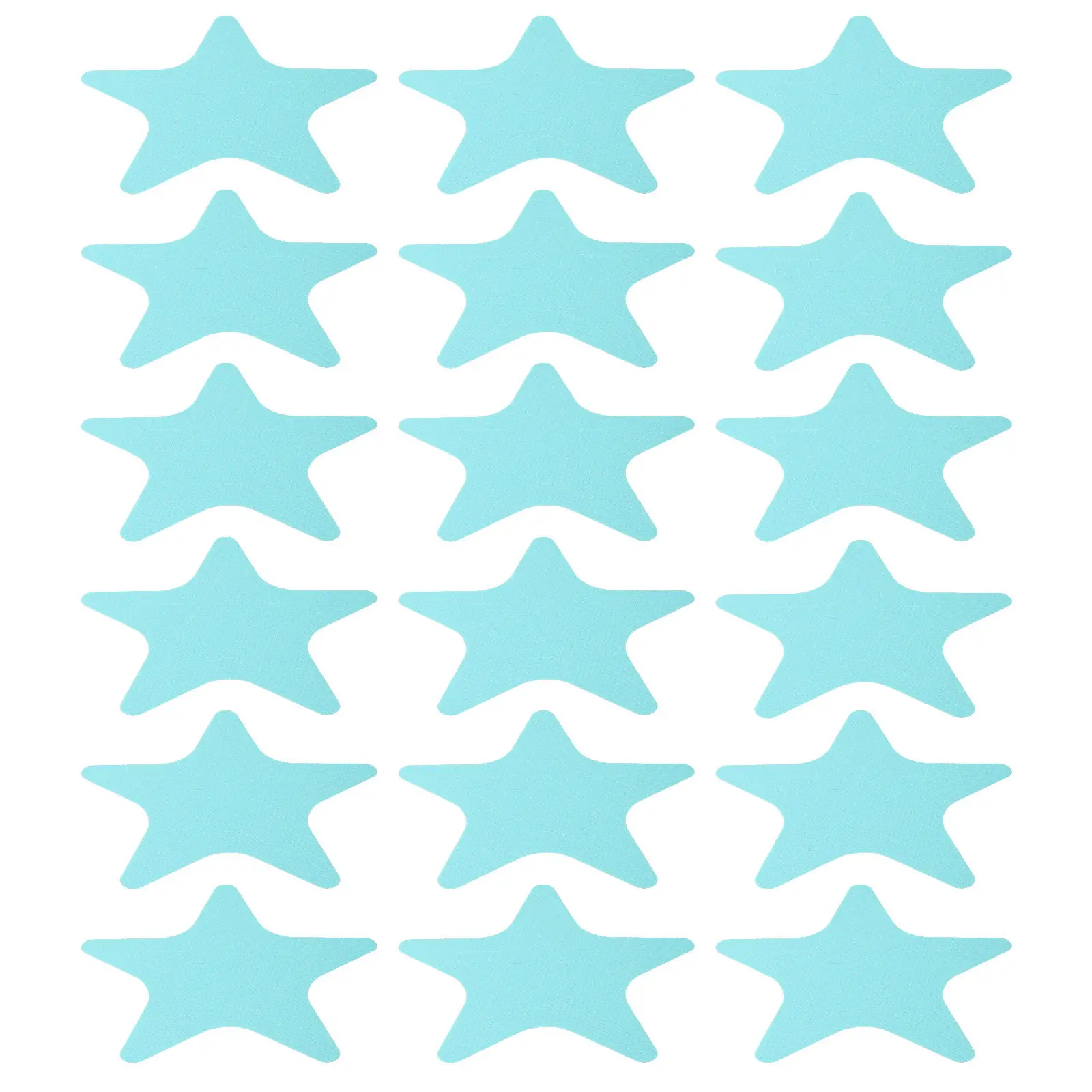Non Slip Floor Stickers 20 Piece Waterproof Bathroom Bathtub Stair Safety Decals for Smooth Surfaces
