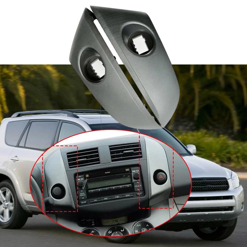 

55412-42060-B0 Center Dash A/C Outlet Air Vent Panel Cover Cluster Finish Panel Trim For Toyota Rav4 2006-2012 55413-42070-B0