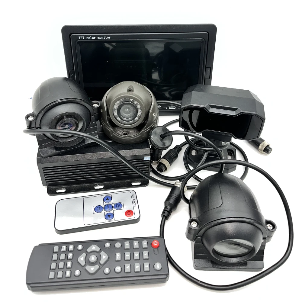 EFHIPS 4 kanałowy 1080P HD samochód specjalny pojazd CCTV MDVR nagrywanie GPS 4G WiFi System kamer do samochodów ciężarowych samochodowy mobilny zestaw DVR