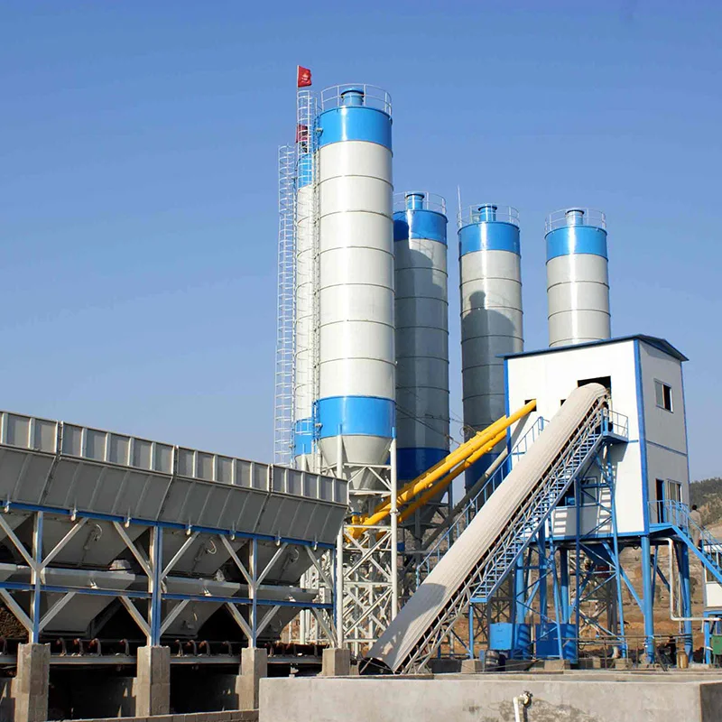 Hot Sale YG-180 Electric Concrete Batching Plant Production Line Motor Engine 2x55 kW Power Ready-mixed Concrete Plants