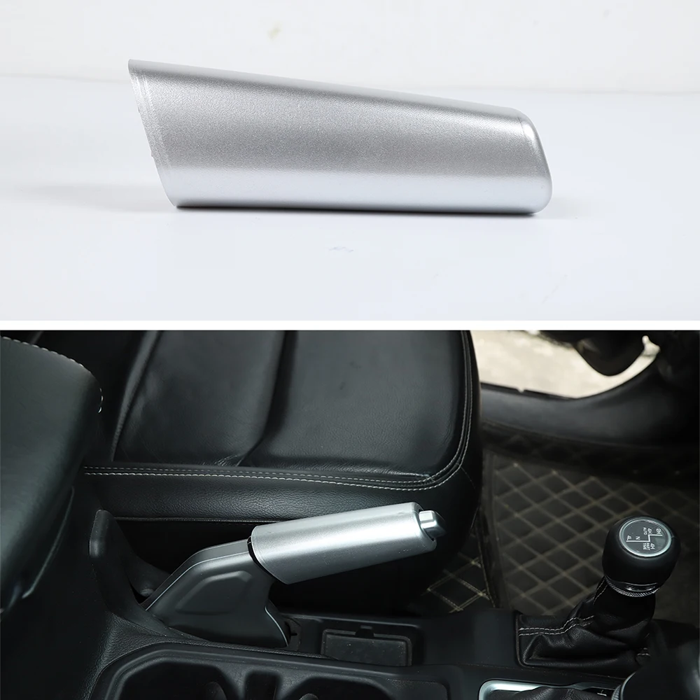 JXKaFa For Jeep Wrangler JL 2018 UP Car Hand Brake Cover ABS Trim Styling Interior Auto Moldings