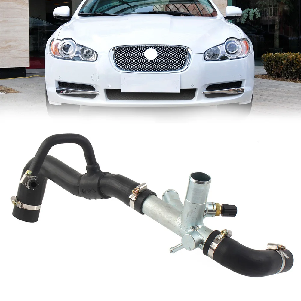 Car Upper Top Radiator Coolant Hose Replacement Accessories For Jaguar XF XJ 3.0 V6 Petrol JLM21499