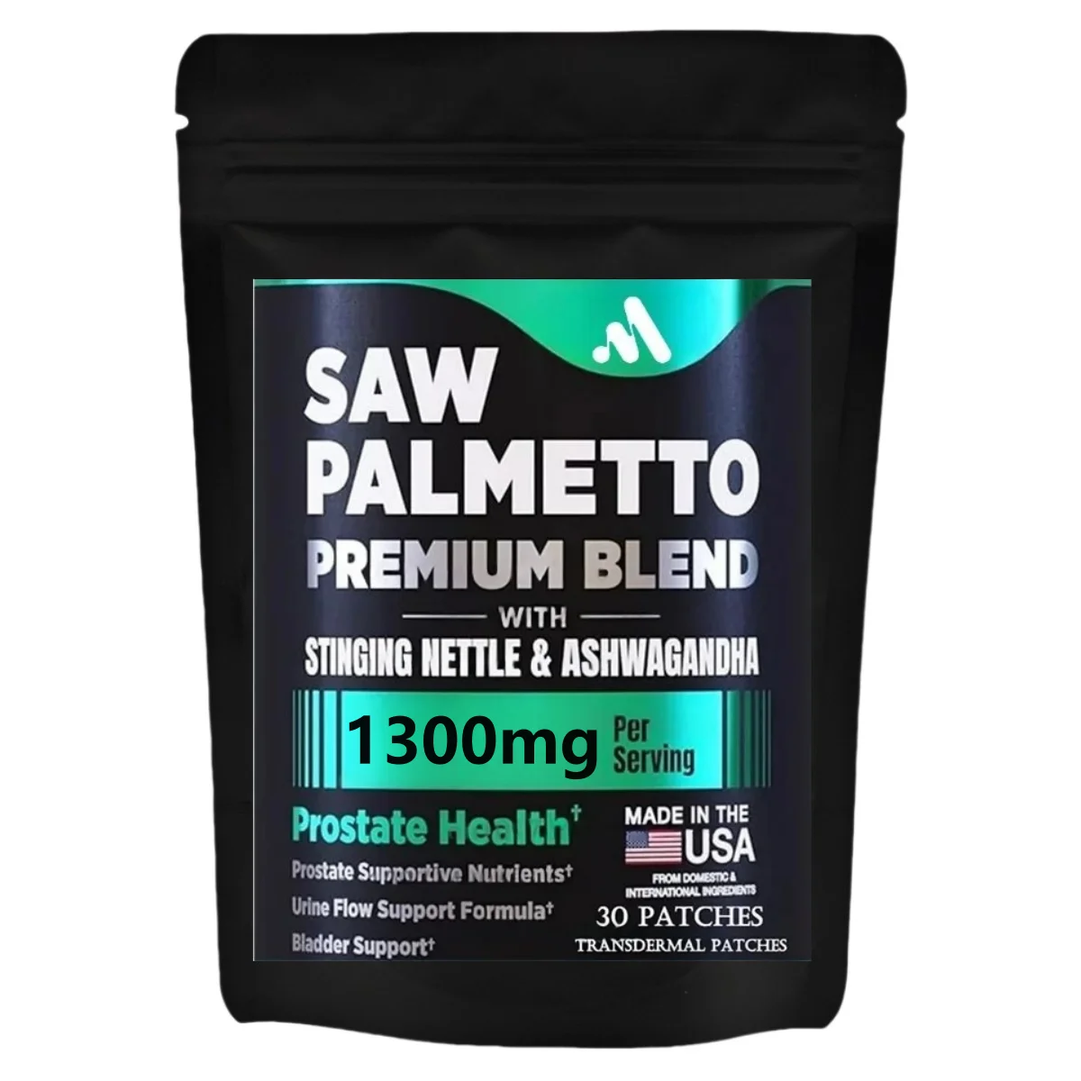 

Пластыри с экстрактом Pure Saw Palmetto — крапивая кропивка, Ashwagandha, транспварные пластыри для облегчения мочевого пузыря и сечевой системы