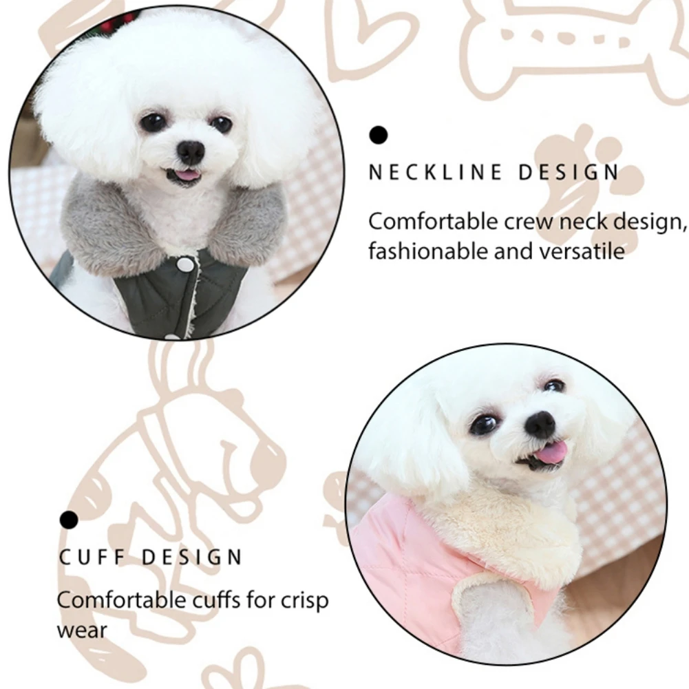 Winter Warm Dog Clothes Pet Dog Jacket Waterproof Puppy Dog Coats for Small Medium Dog Chihuahua French Bulldog Pet Clothing