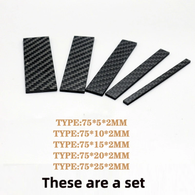 ONE SET OF Carbon Fiber Sanding Plate/Hand-made Model Sander Tool/Model Sanding Base Plate/Carbon Fiber Polishing Plate