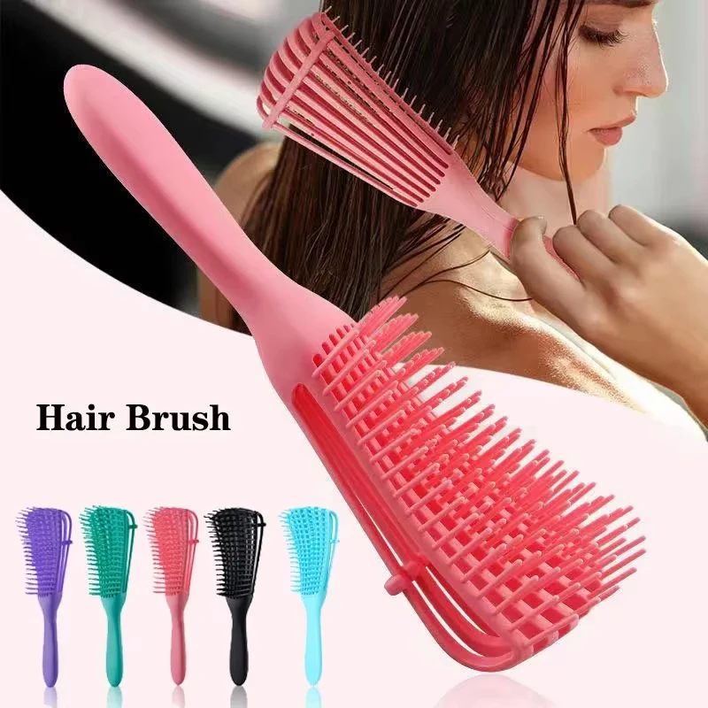 Scalp Exfoliating Comb for Women Hair Massage Styling Tool Special for Curly Hair And Real Hair Wigs Salon Care Accessory