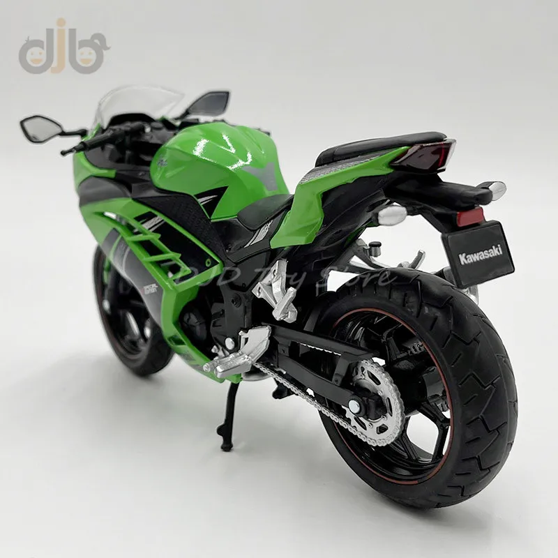 Automaxx 1:12 Diecast Motorcycle Model Toy Kawasaki Ninja Bike Replica For Collection