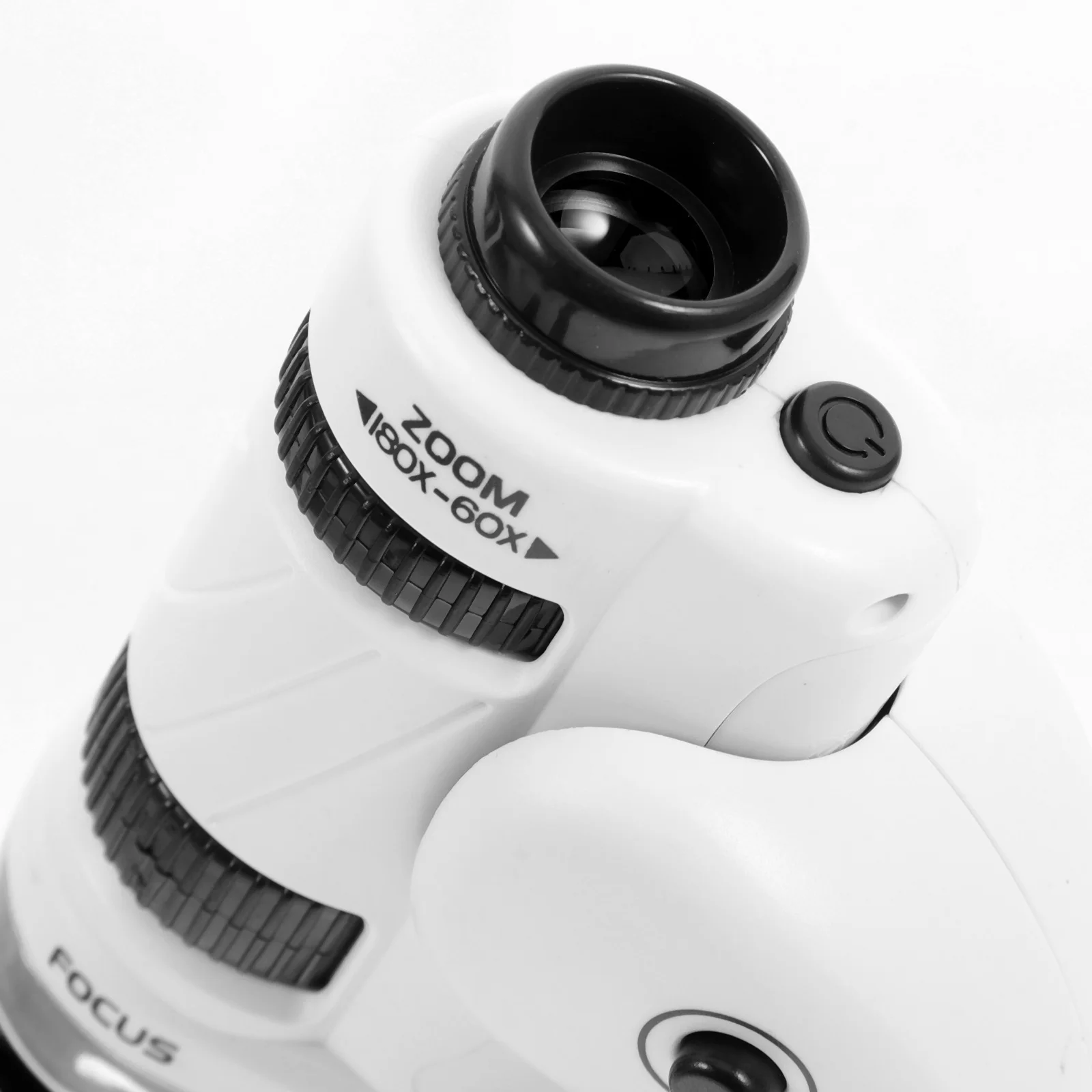 Kit científico de microscópio portátil para crianças, ferramenta educacional, ampliação 60x-180x, experimento de biologia, fornecimento de estudantes