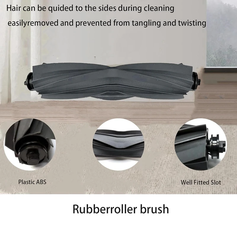 AC39-Replacement Parts Fit For Dreame Mova E30 Ultra /X30 Ultra/L10s Pro Ultra Vacuum Cleaner, Accessories Kit Brush Filters
