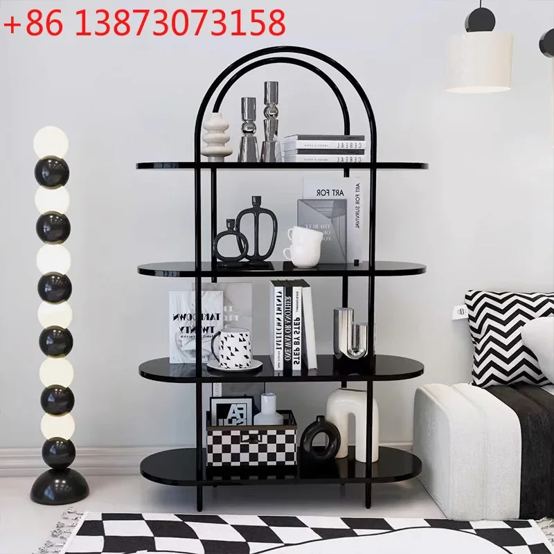

Minimalist Shelf Floor-to-ceiling Wine Shelf Display Bookshelf Multifunctional Storage Commercial Display Shelf