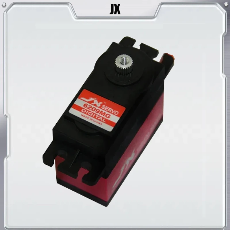 JX PDI-6209MG 4.8V-6V 0.13sec/60 9.35kg Digital Metal Servo Aluminums Case for 1/10 RC car Kst Servo Car Model Motor RC Parts