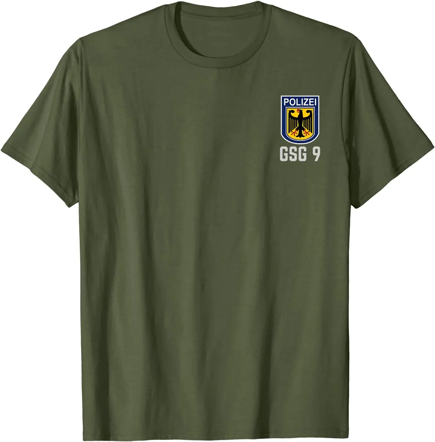 Bundespolizei Germany GSG 9 Special Forces T-Shirt 100% Cotton O-Neck Summer Short Sleeve Casual Mens T-shirt Size S-3XL