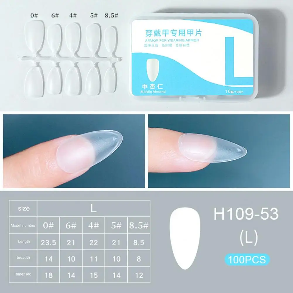 Dress Up for Special Occasions with Beautiful Fake Nails Premium Frosted Handmade Fake Nails 100 Ultra-thin for Stunning for Gel