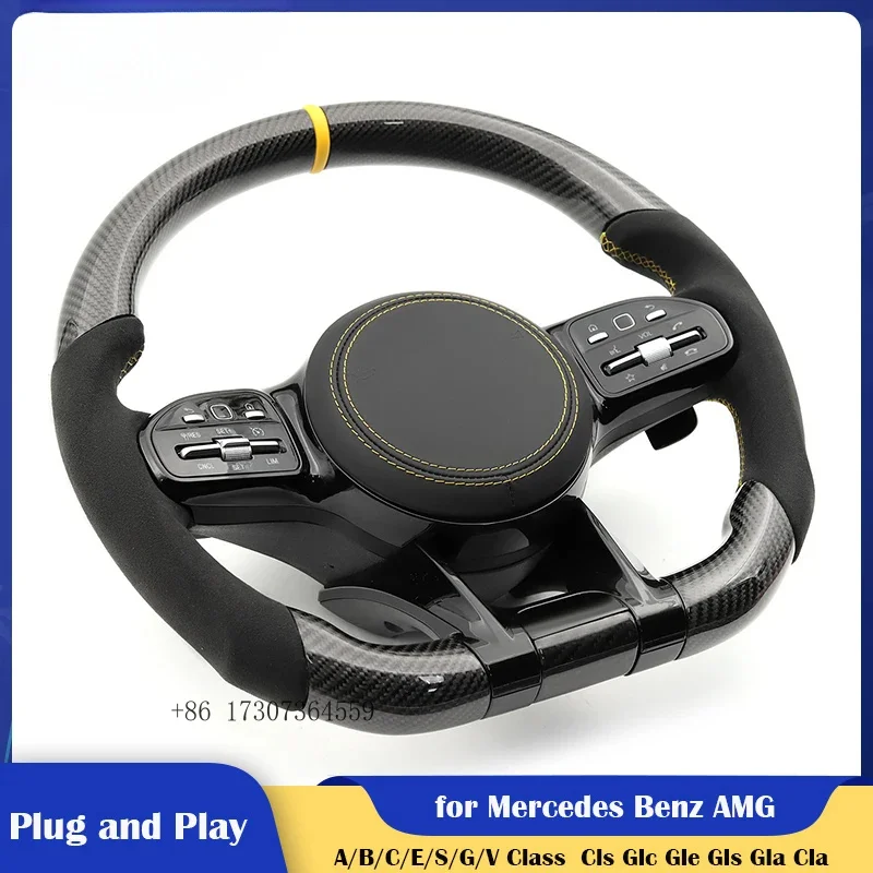 

Карбоновый руль для Mercedes-Benz AMG c190 W117 W166 W177 S500 G500 W205 W213 W216 W463 W212 G55 W217 W218 W222 W253