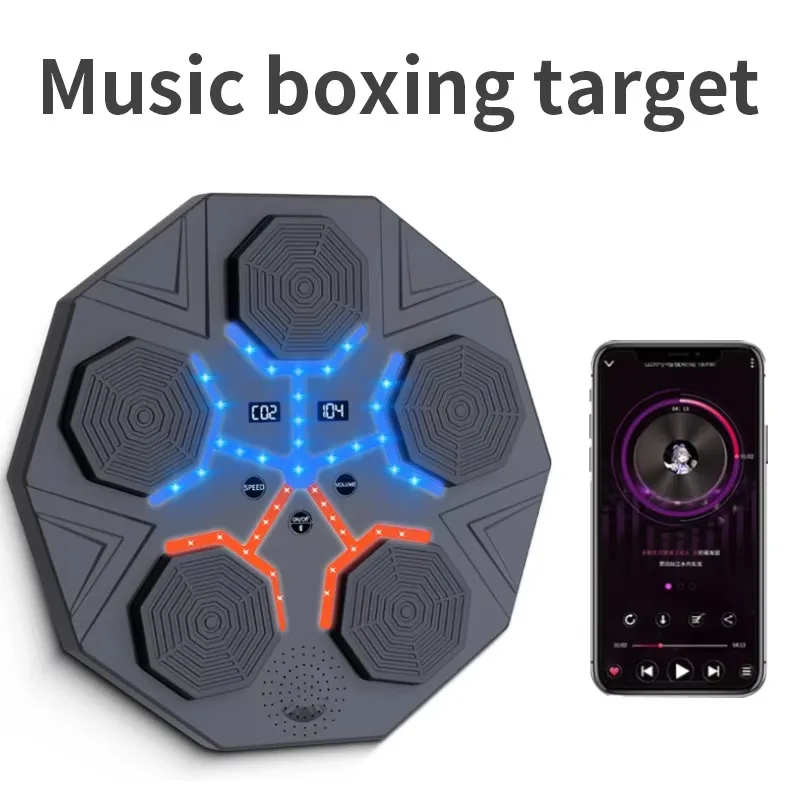 Smart Boxing Machine Wall Mounted Music Boxing Machine With Electronic Punching Machine