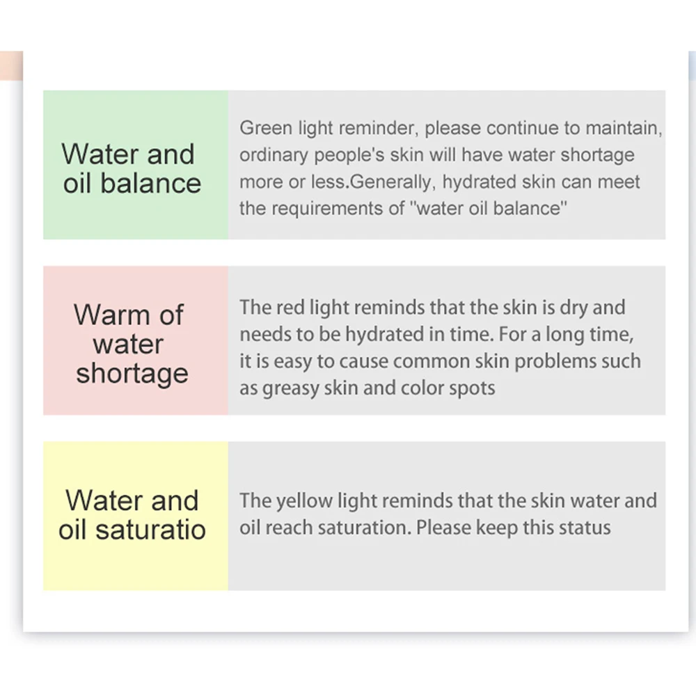 LCDスキンオイルアナライザー,水分テスター,ビューティーサロンスパ用フェイスケアツール