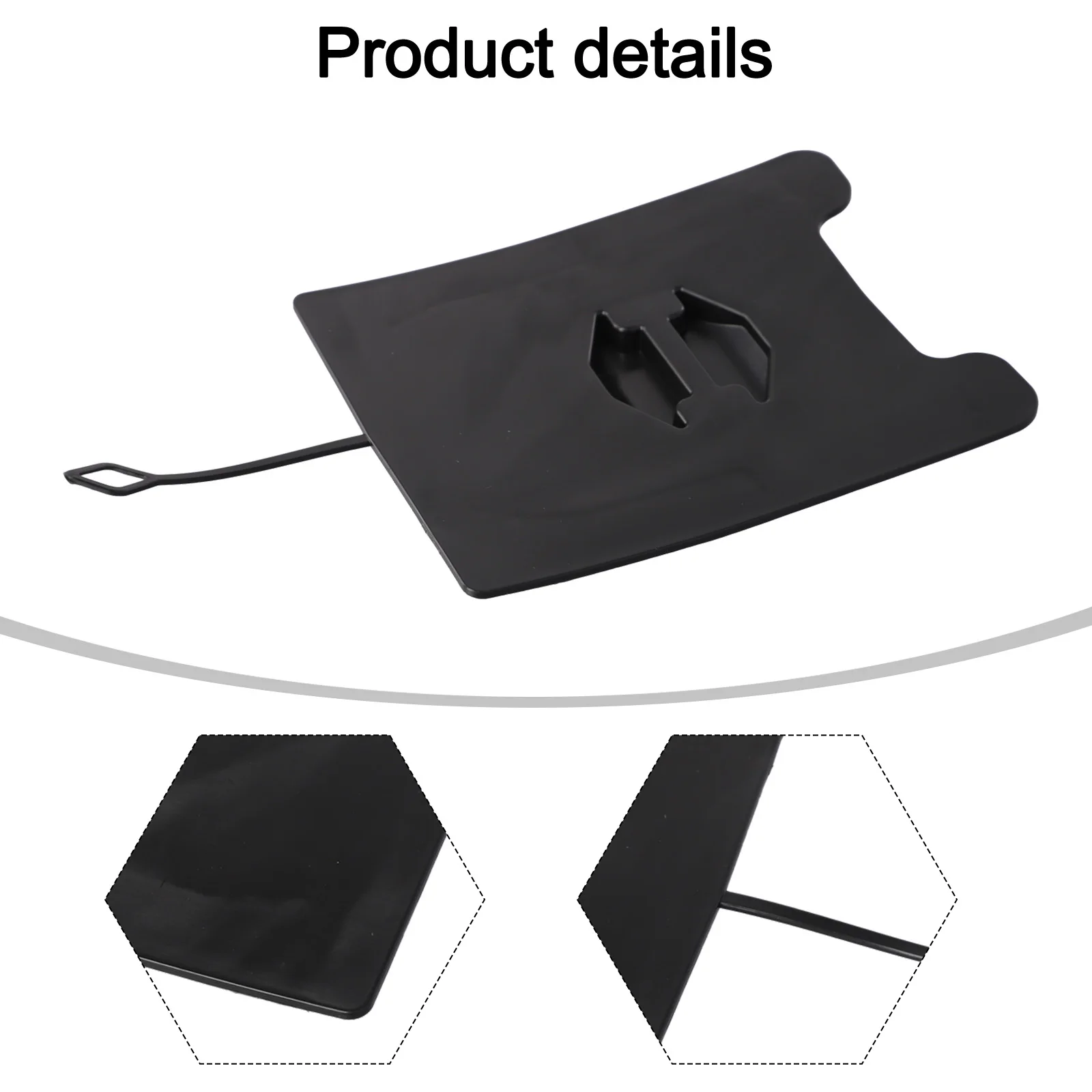 Vehicle Maintenance Color Black A1726910003 Front Wheel Cover Plate Direct Installation Easy To Use Non-deformable